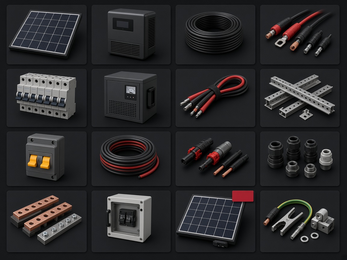 AC Solar Warehouse product catalog